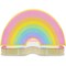 Rainbow Paper Plates for Kids Birthday Party (10 x 5.5 Inches, 48 Pack)